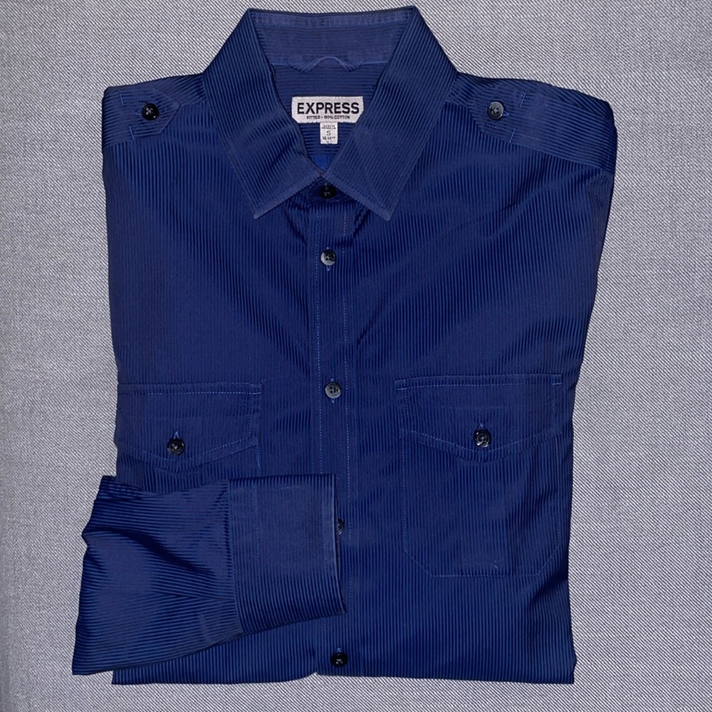 Express, Men’s Size Small, Fitted, Dress Shirt